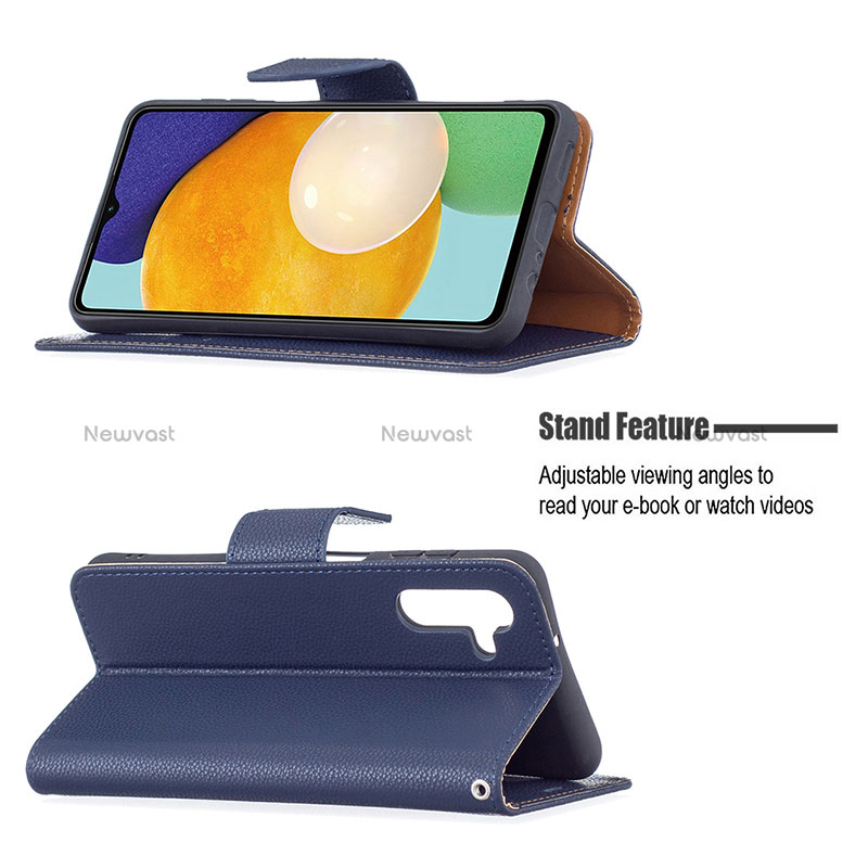 Leather Case Stands Flip Cover Holder B06F for Samsung Galaxy A13 5G