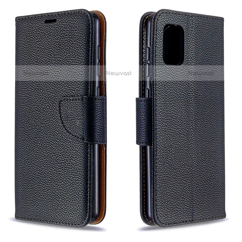 Leather Case Stands Flip Cover Holder B06F for Samsung Galaxy A31