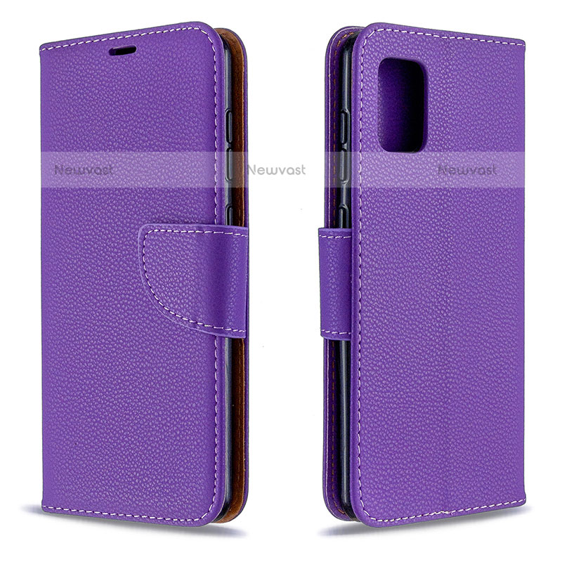 Leather Case Stands Flip Cover Holder B06F for Samsung Galaxy A31