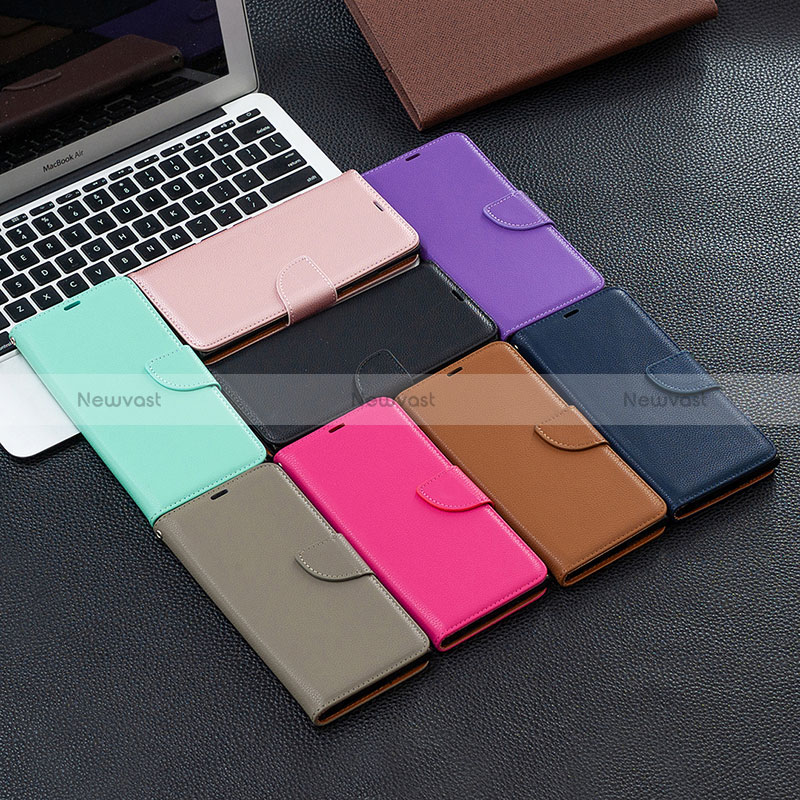 Leather Case Stands Flip Cover Holder B06F for Samsung Galaxy A32 4G