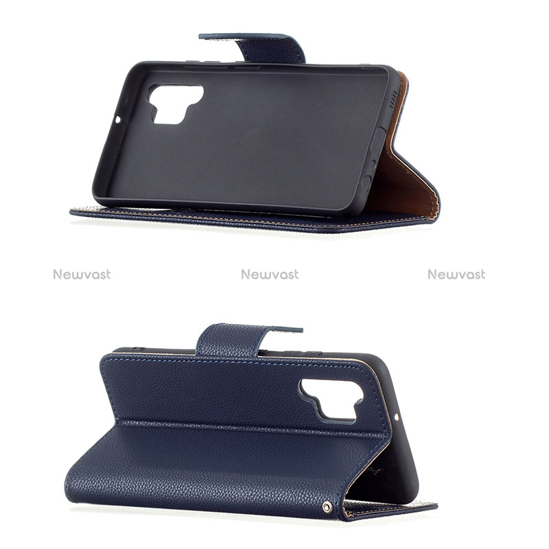 Leather Case Stands Flip Cover Holder B06F for Samsung Galaxy A32 4G