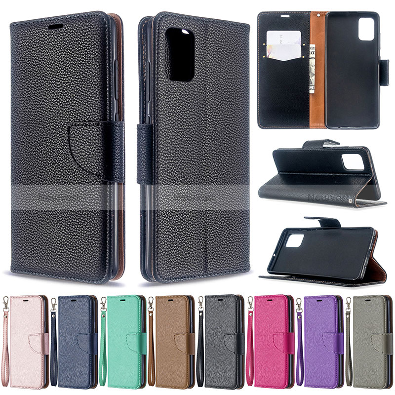 Leather Case Stands Flip Cover Holder B06F for Samsung Galaxy A51 5G