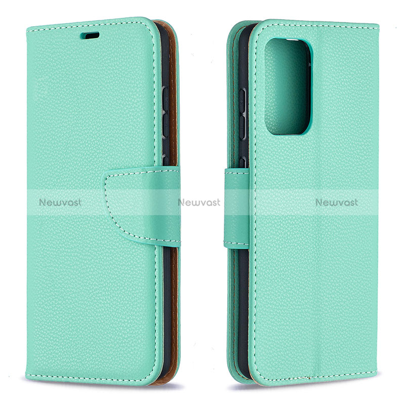 Leather Case Stands Flip Cover Holder B06F for Samsung Galaxy A52 4G