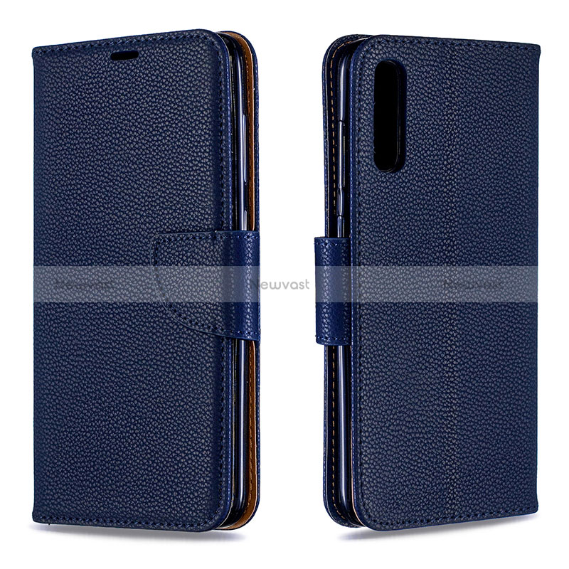 Leather Case Stands Flip Cover Holder B06F for Samsung Galaxy A70