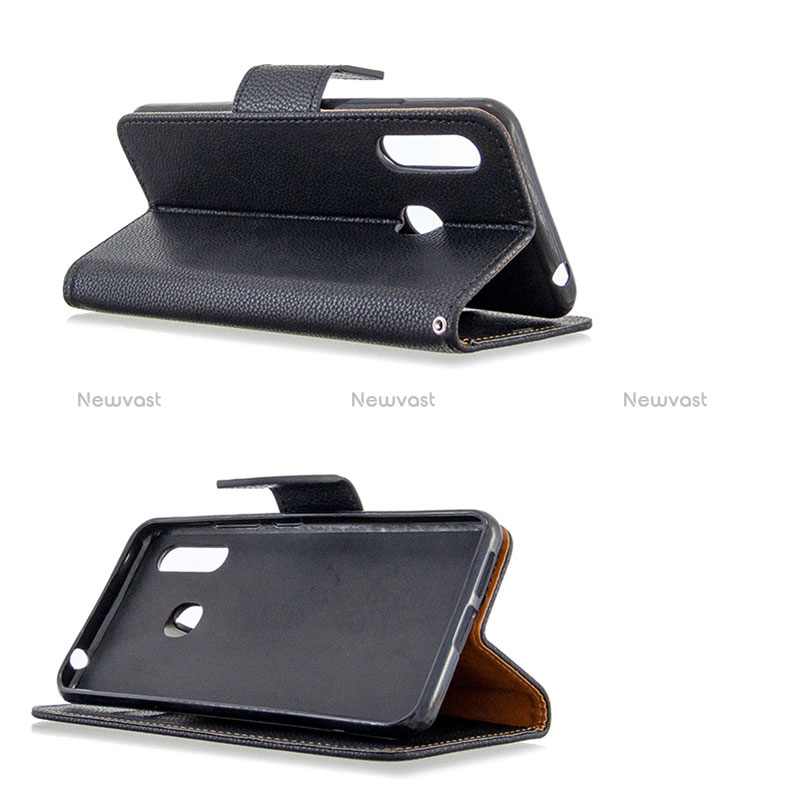 Leather Case Stands Flip Cover Holder B06F for Samsung Galaxy A70E