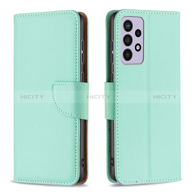 Leather Case Stands Flip Cover Holder B06F for Samsung Galaxy A73 5G