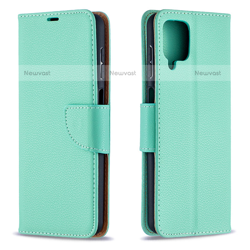 Leather Case Stands Flip Cover Holder B06F for Samsung Galaxy F12