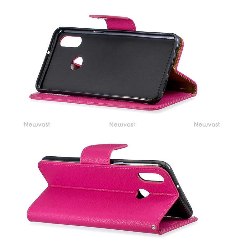 Leather Case Stands Flip Cover Holder B06F for Samsung Galaxy M01s