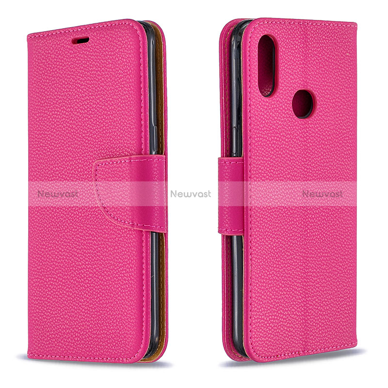 Leather Case Stands Flip Cover Holder B06F for Samsung Galaxy M01s