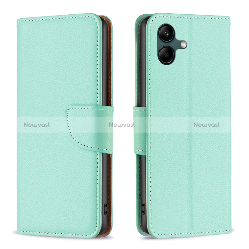 Leather Case Stands Flip Cover Holder B06F for Samsung Galaxy M04