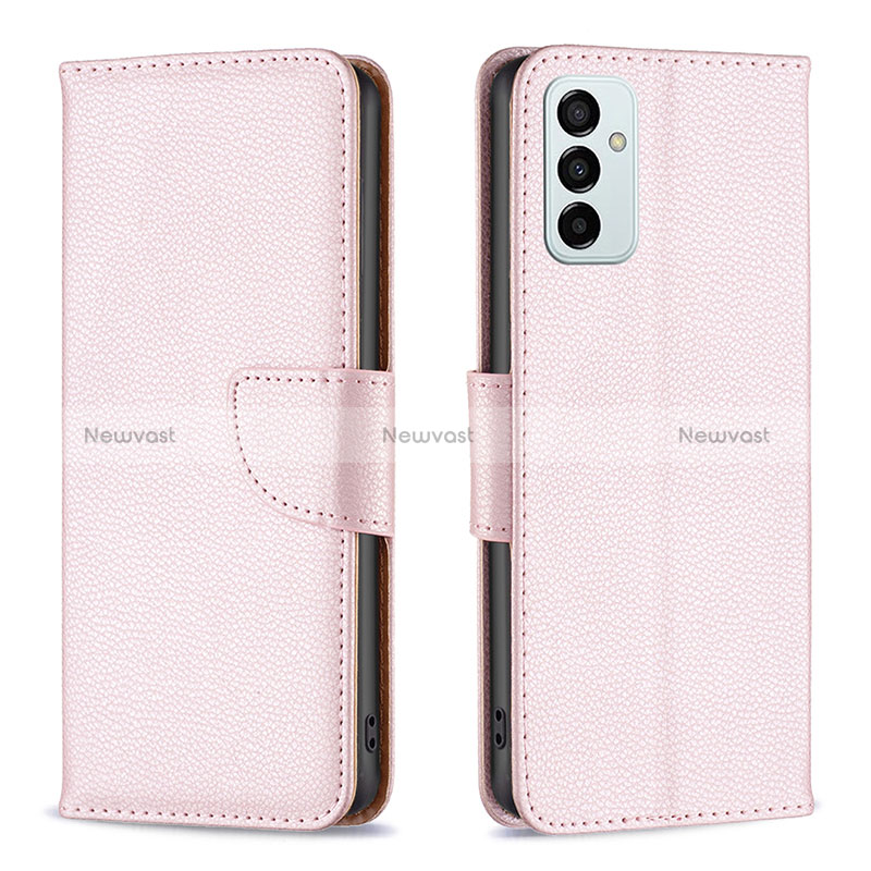 Leather Case Stands Flip Cover Holder B06F for Samsung Galaxy M23 5G