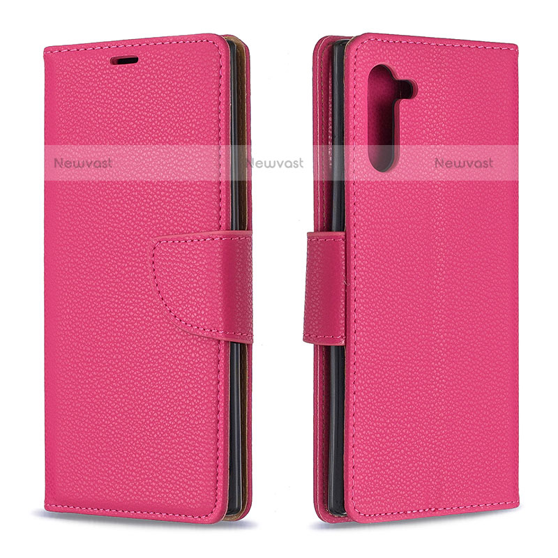 Leather Case Stands Flip Cover Holder B06F for Samsung Galaxy Note 10 5G