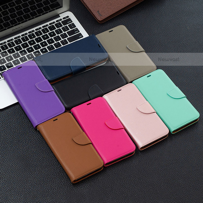 Leather Case Stands Flip Cover Holder B06F for Samsung Galaxy Quantum2 5G