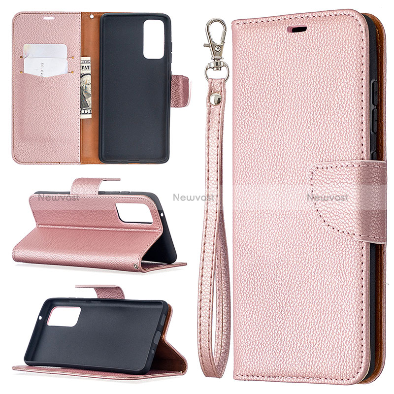 Leather Case Stands Flip Cover Holder B06F for Samsung Galaxy S20 FE 4G