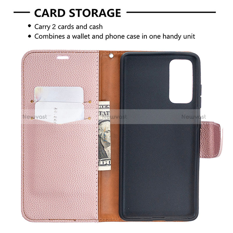 Leather Case Stands Flip Cover Holder B06F for Samsung Galaxy S20 FE 4G