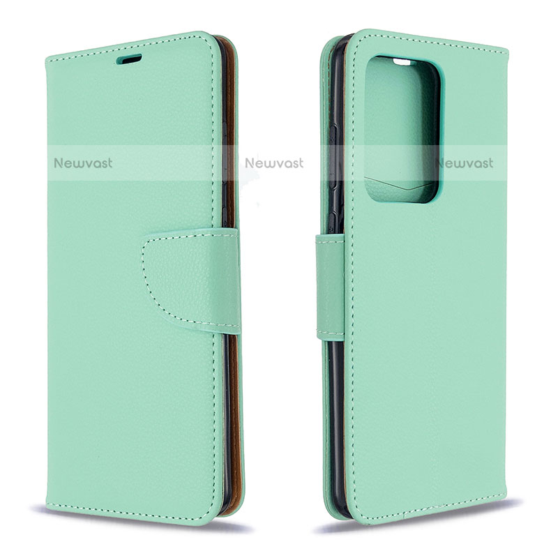 Leather Case Stands Flip Cover Holder B06F for Samsung Galaxy S20 Plus