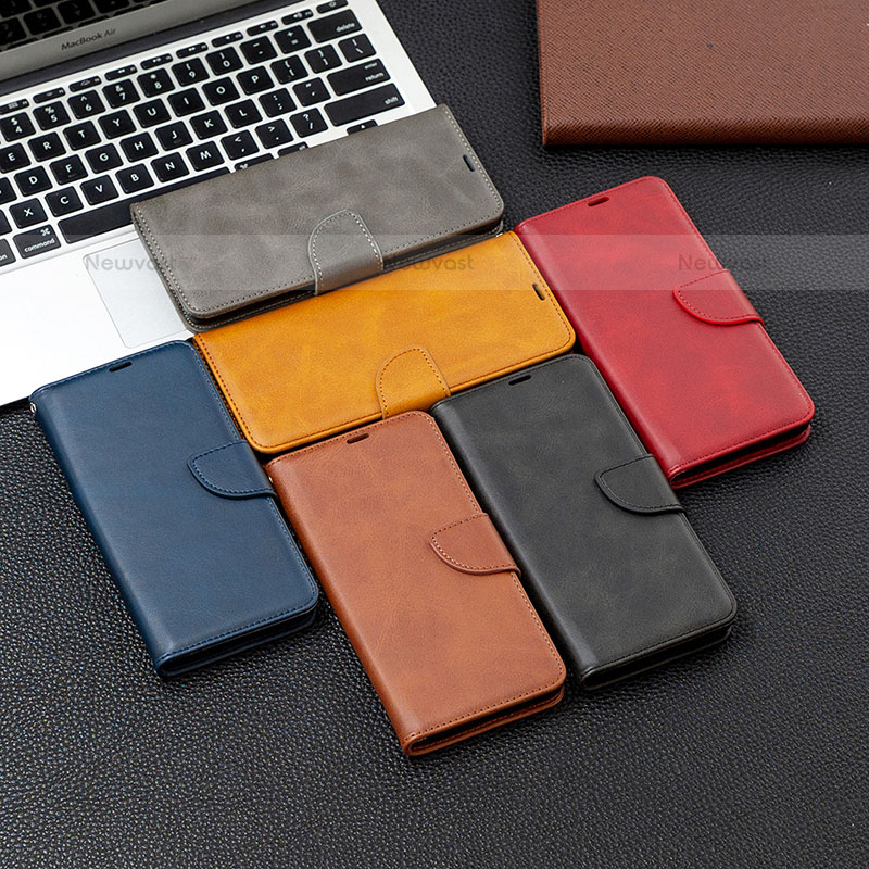 Leather Case Stands Flip Cover Holder B06F for Samsung Galaxy S22 5G