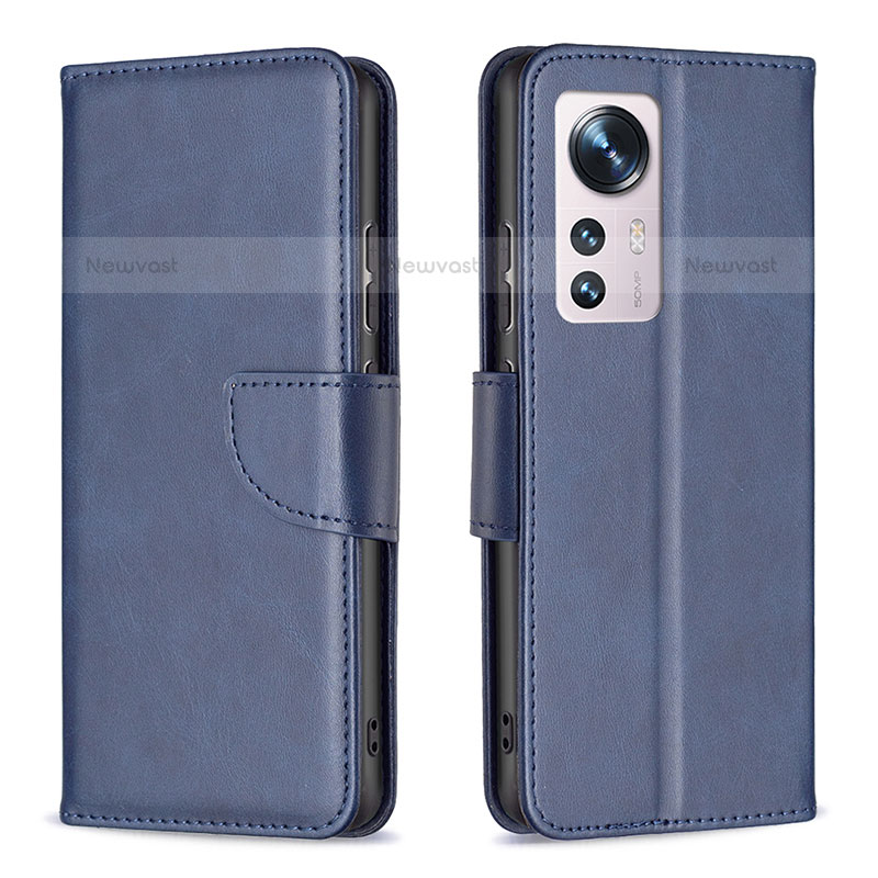 Leather Case Stands Flip Cover Holder B06F for Xiaomi Mi 12 Pro 5G