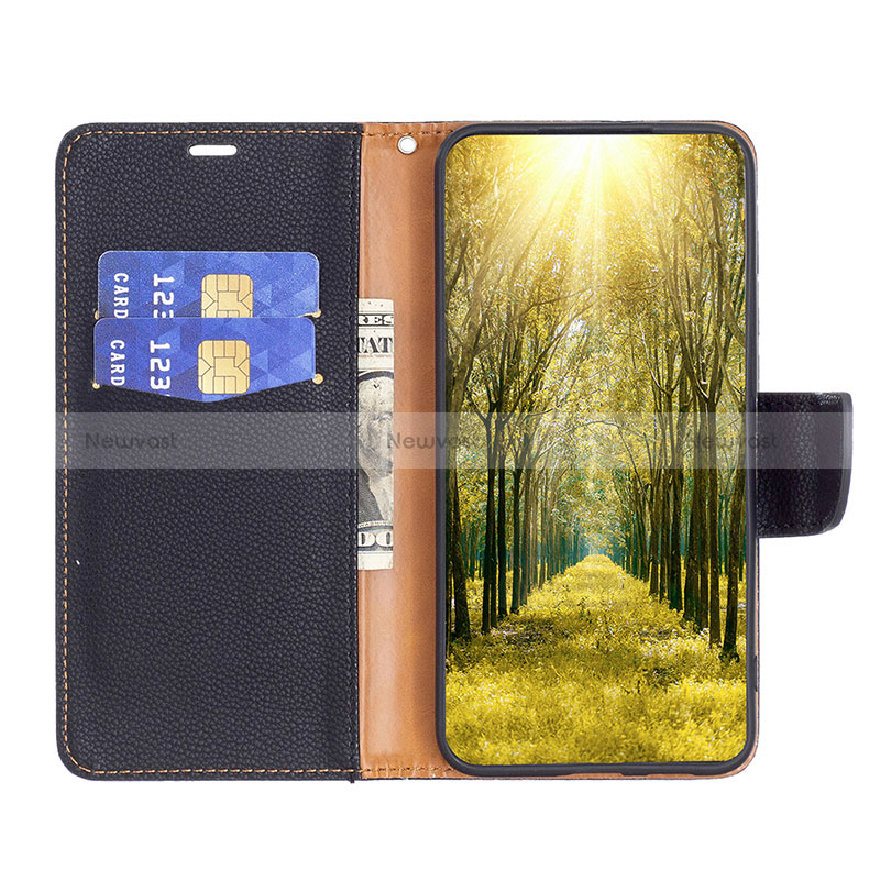 Leather Case Stands Flip Cover Holder B06F for Xiaomi Poco C50