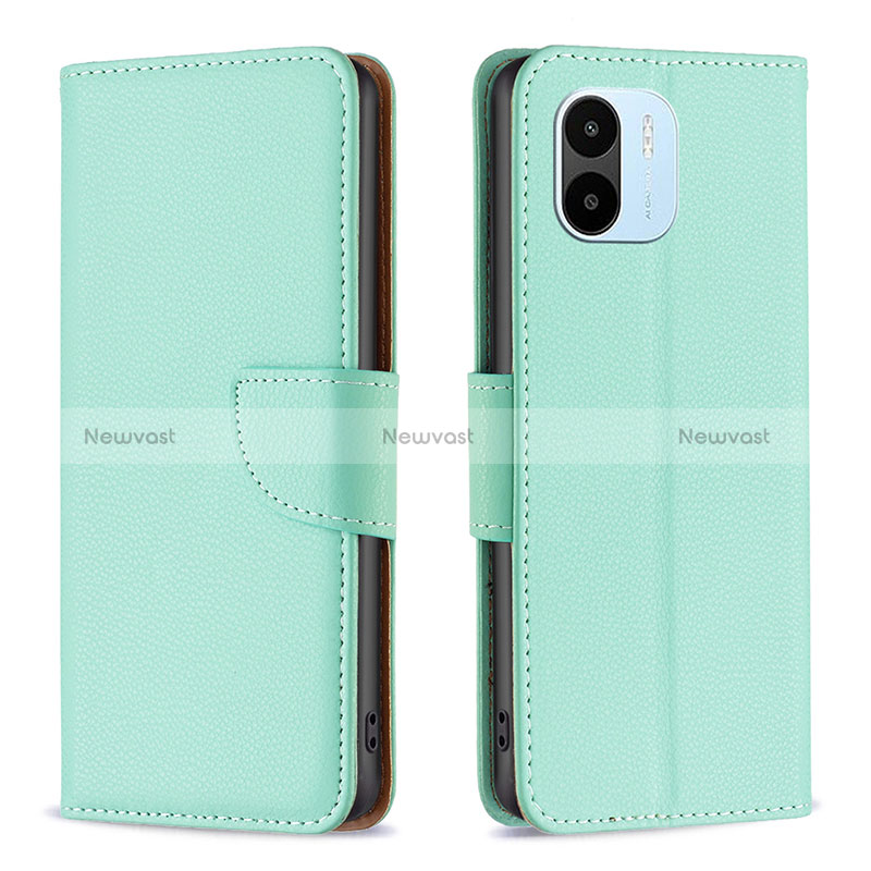 Leather Case Stands Flip Cover Holder B06F for Xiaomi Poco C50