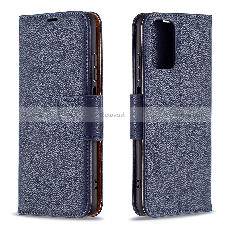 Leather Case Stands Flip Cover Holder B06F for Xiaomi Poco M5S