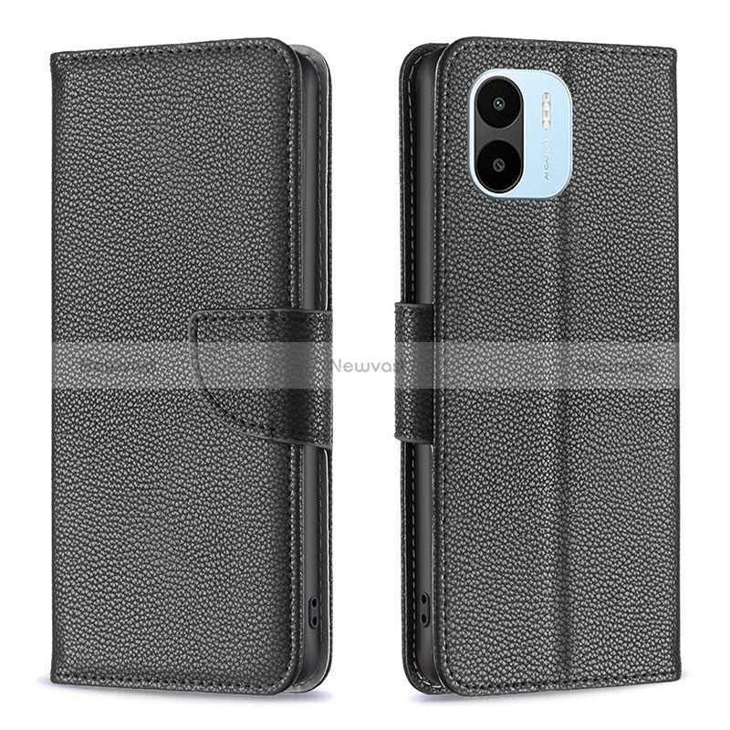 Leather Case Stands Flip Cover Holder B06F for Xiaomi Redmi A2 Plus