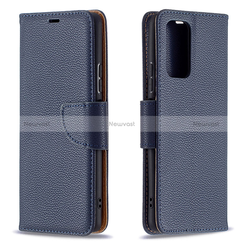 Leather Case Stands Flip Cover Holder B06F for Xiaomi Redmi Note 10 Pro Max