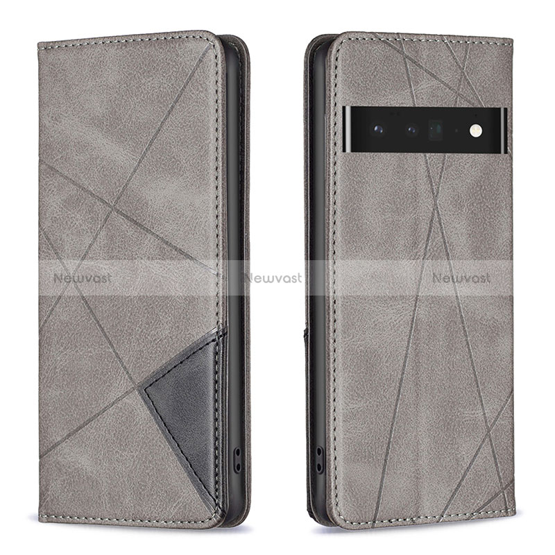 Leather Case Stands Flip Cover Holder B07F for Google Pixel 7 Pro 5G