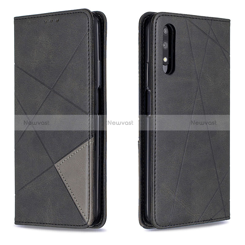 Leather Case Stands Flip Cover Holder B07F for Huawei P Smart Z (2019)