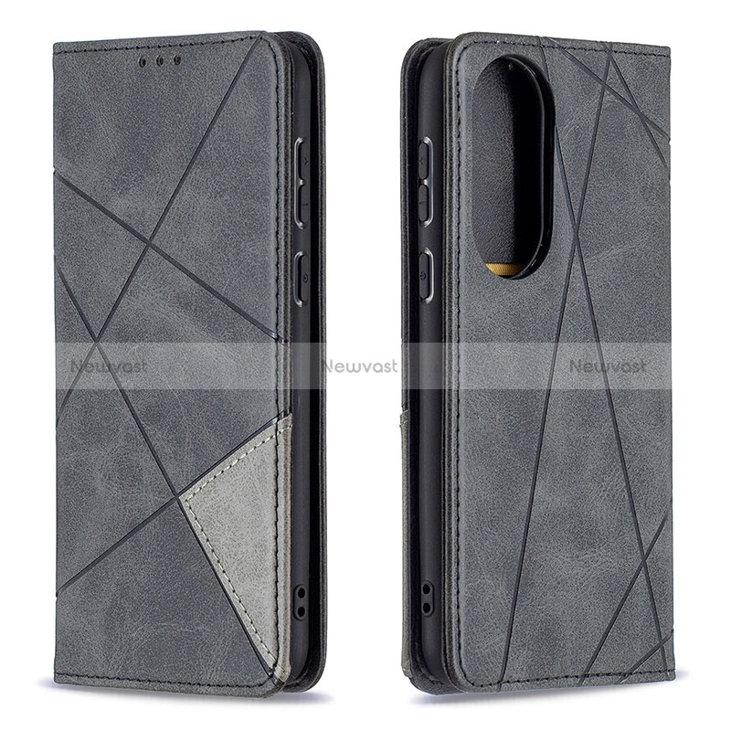 Leather Case Stands Flip Cover Holder B07F for Huawei P50