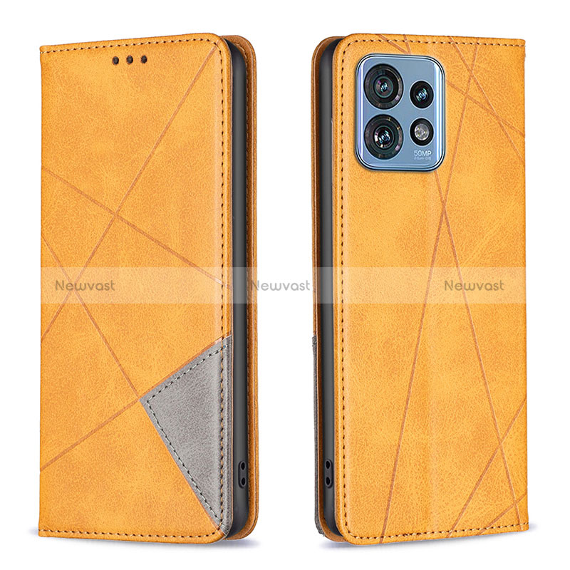 Leather Case Stands Flip Cover Holder B07F for Motorola Moto X40 5G