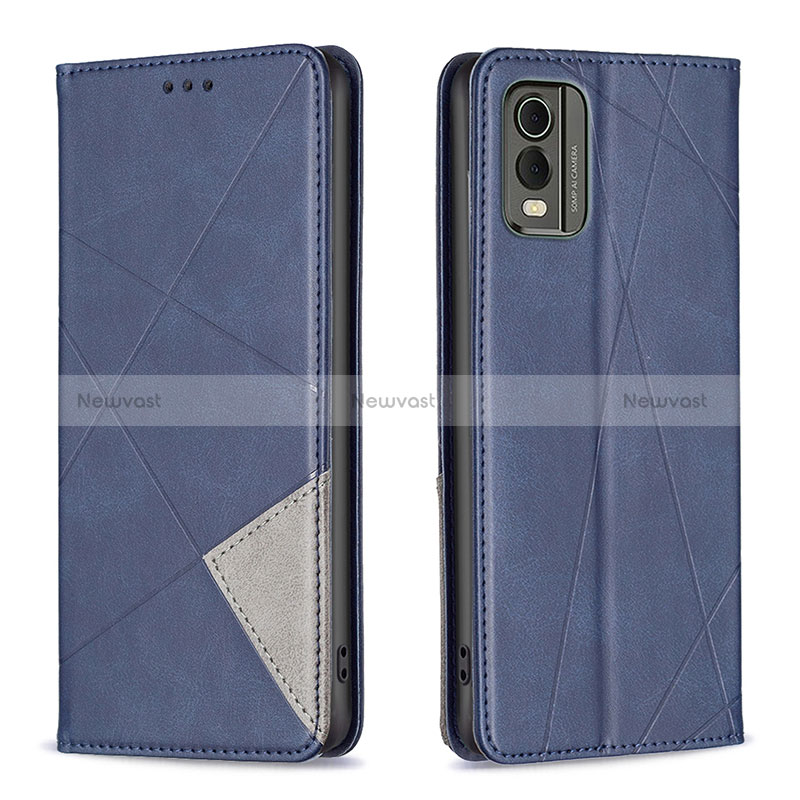 Leather Case Stands Flip Cover Holder B07F for Nokia C210