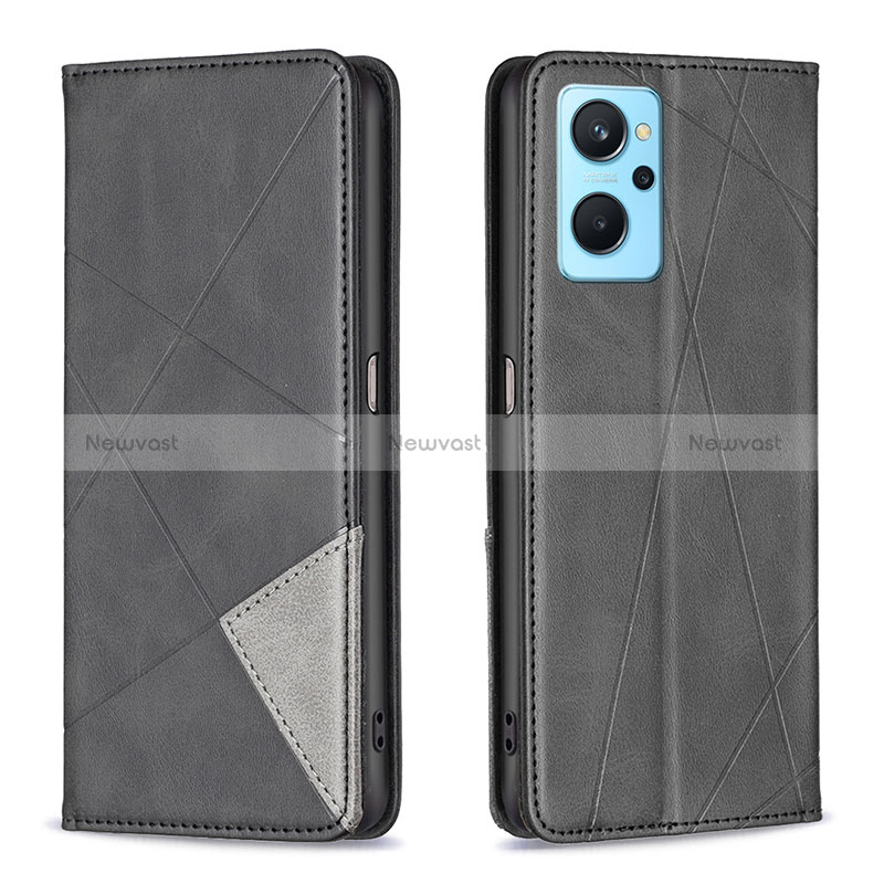 Leather Case Stands Flip Cover Holder B07F for Oppo K10 4G