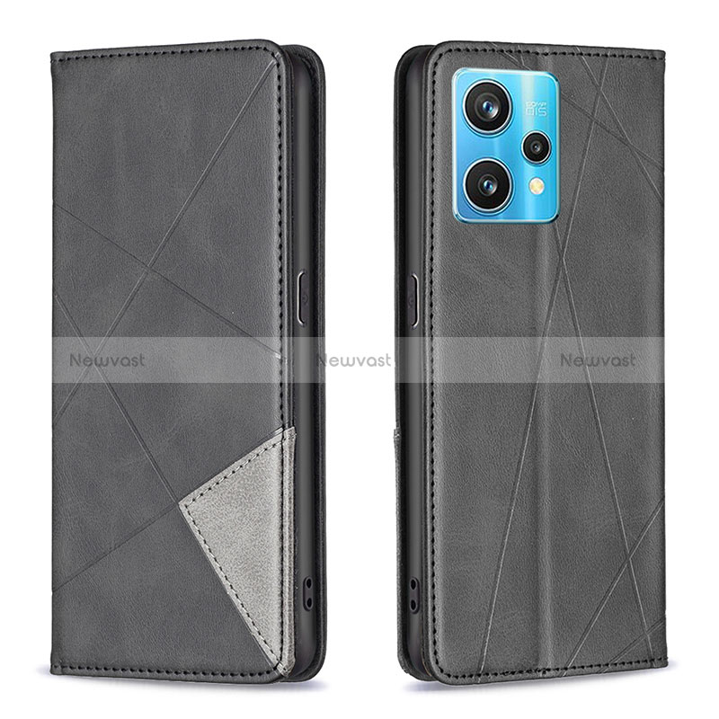 Leather Case Stands Flip Cover Holder B07F for Realme Narzo 50 Pro 5G