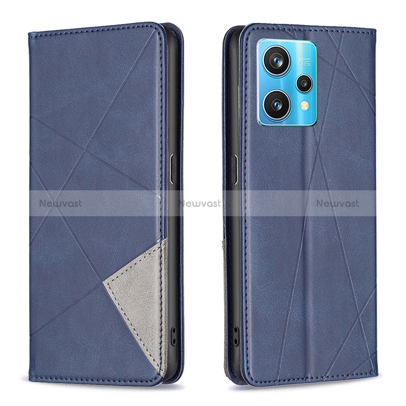 Leather Case Stands Flip Cover Holder B07F for Realme Narzo 50 Pro 5G