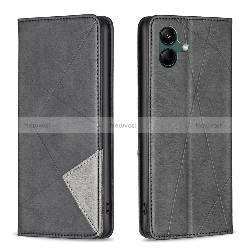 Leather Case Stands Flip Cover Holder B07F for Samsung Galaxy A04 4G