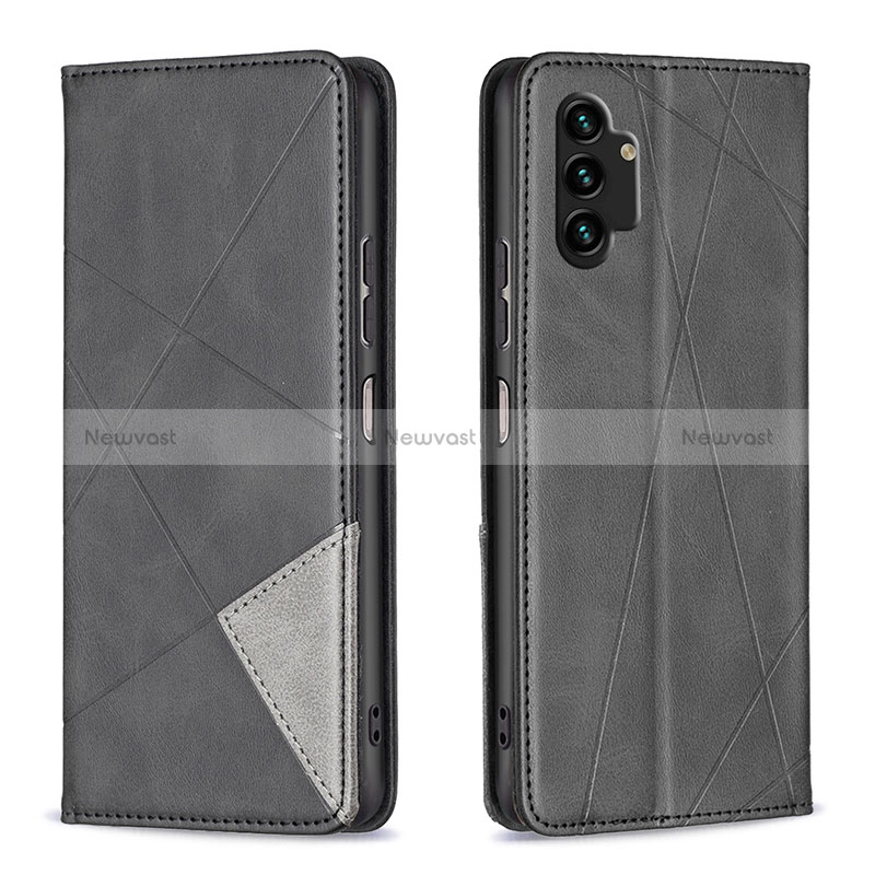 Leather Case Stands Flip Cover Holder B07F for Samsung Galaxy A13 4G