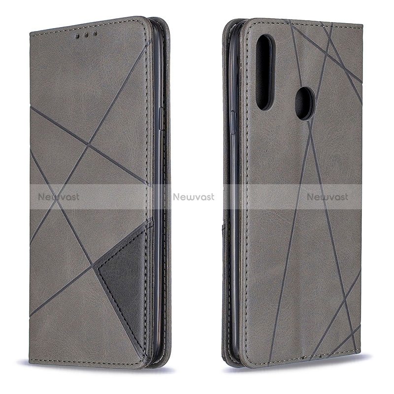 Leather Case Stands Flip Cover Holder B07F for Samsung Galaxy A20s