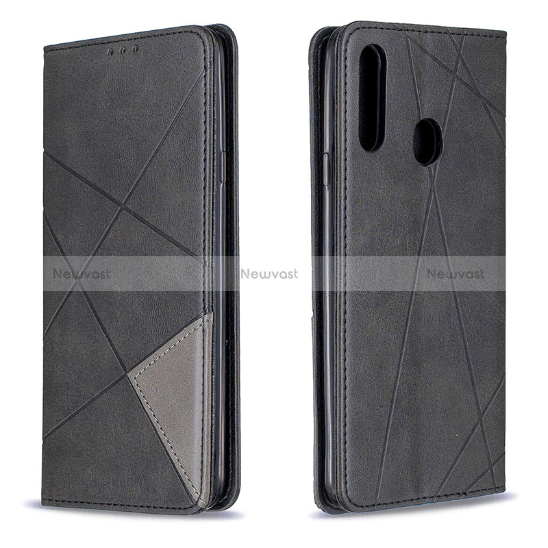 Leather Case Stands Flip Cover Holder B07F for Samsung Galaxy A20s