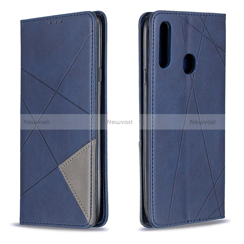 Leather Case Stands Flip Cover Holder B07F for Samsung Galaxy A20s