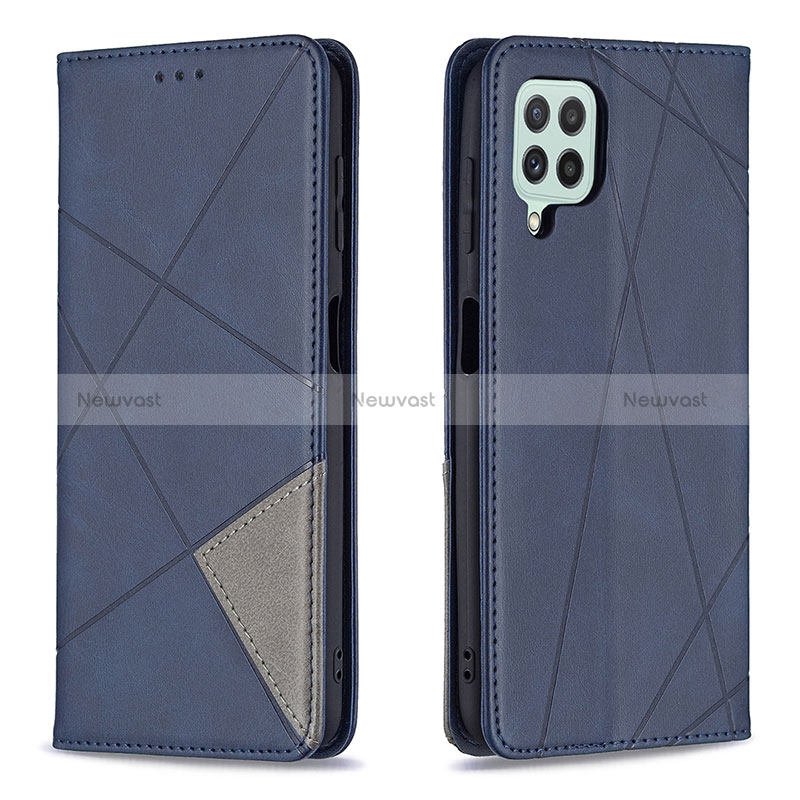 Leather Case Stands Flip Cover Holder B07F for Samsung Galaxy A22 4G