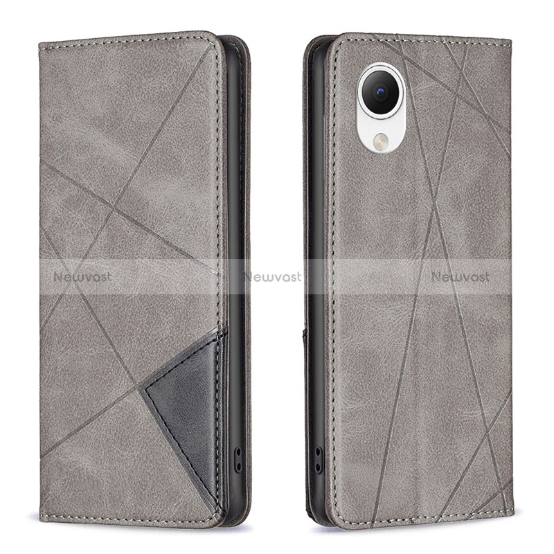Leather Case Stands Flip Cover Holder B07F for Samsung Galaxy A23e 5G