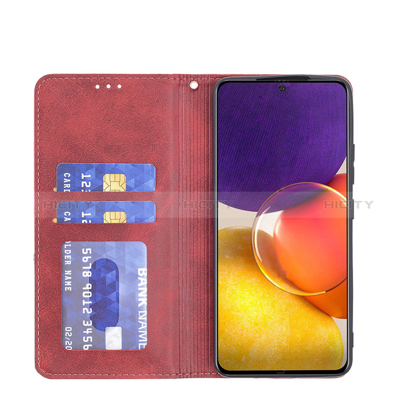 Leather Case Stands Flip Cover Holder B07F for Samsung Galaxy A24 4G