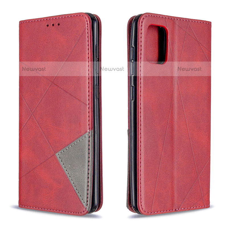 Leather Case Stands Flip Cover Holder B07F for Samsung Galaxy A31