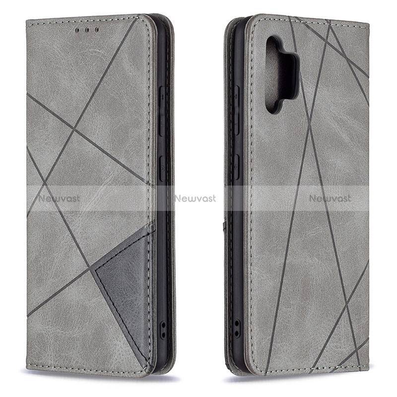 Leather Case Stands Flip Cover Holder B07F for Samsung Galaxy A32 4G