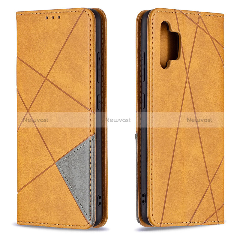 Leather Case Stands Flip Cover Holder B07F for Samsung Galaxy A32 5G