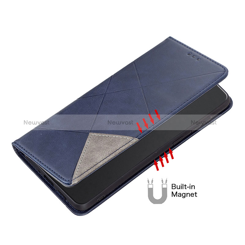 Leather Case Stands Flip Cover Holder B07F for Samsung Galaxy A33 5G