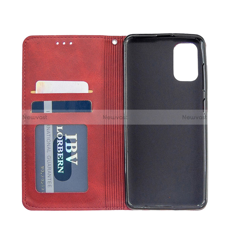 Leather Case Stands Flip Cover Holder B07F for Samsung Galaxy A41