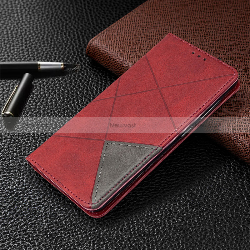 Leather Case Stands Flip Cover Holder B07F for Samsung Galaxy A41