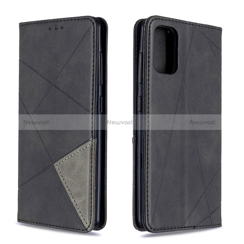 Leather Case Stands Flip Cover Holder B07F for Samsung Galaxy A41